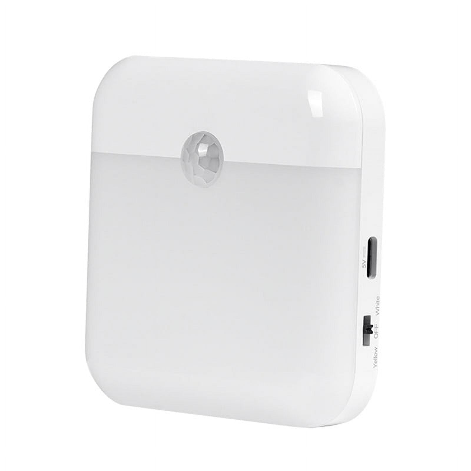 Motion Sensor Light Rechargeable LED Lamp for Bedroom Kitchen Stair Hallway Wardrobe Cupboard Lighting,C