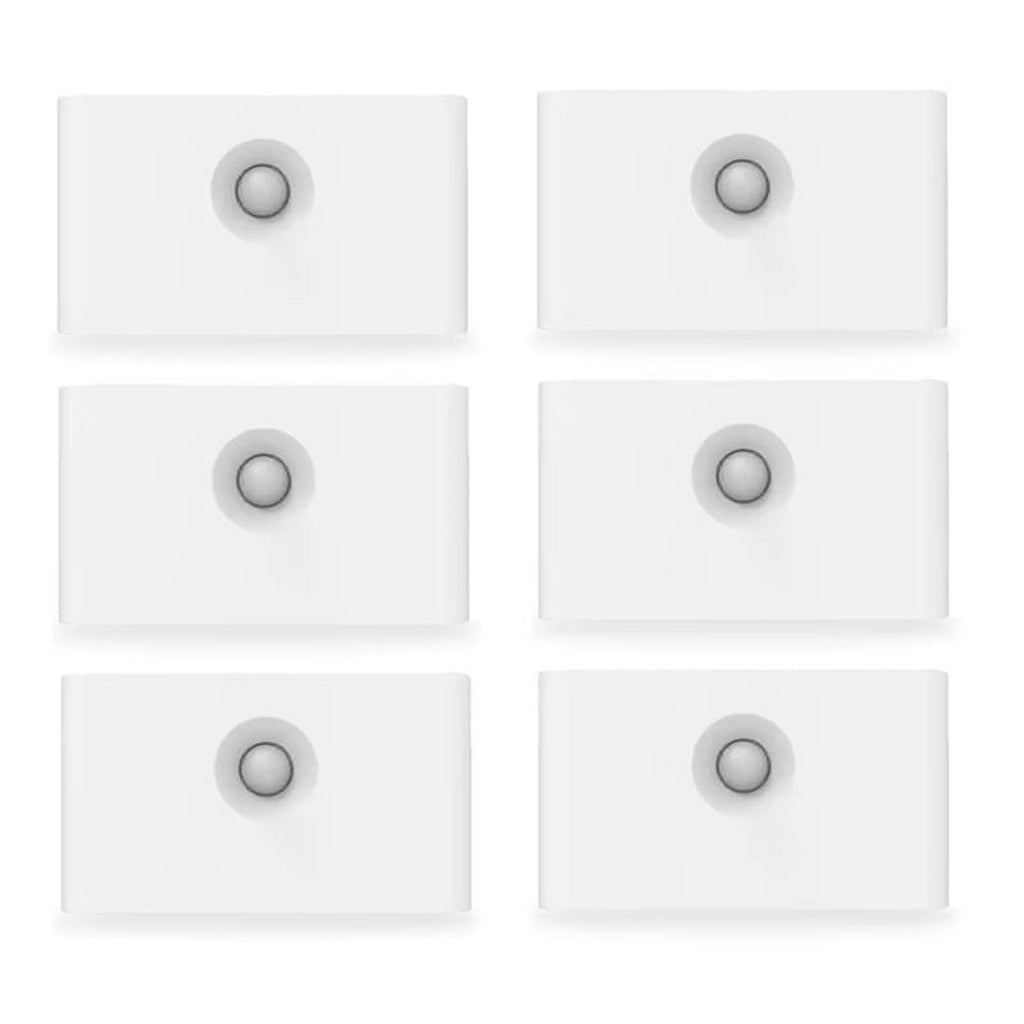 Rechargeable Motion Sensor Smart LED Night Light Eye Protection Bedside Lamp for Bedroom Corridor Cabinet Lighting 6PCS