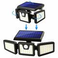 1 Pack Outdoor Waterproof 74 LED Solar Powered Light Motion Sensor Garden Security Light Unbranded