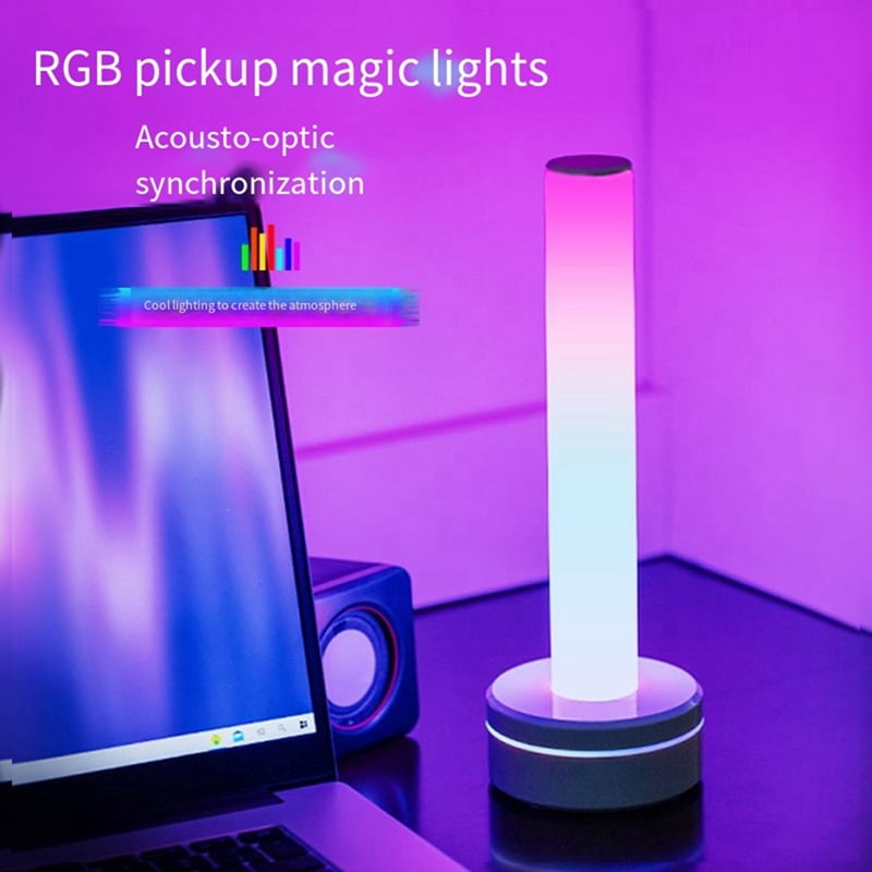 RGB Light Bar Music Synced RGB LED Light Bar Voice Controlled USB Night Light Voice Controlled Atmosphere Light