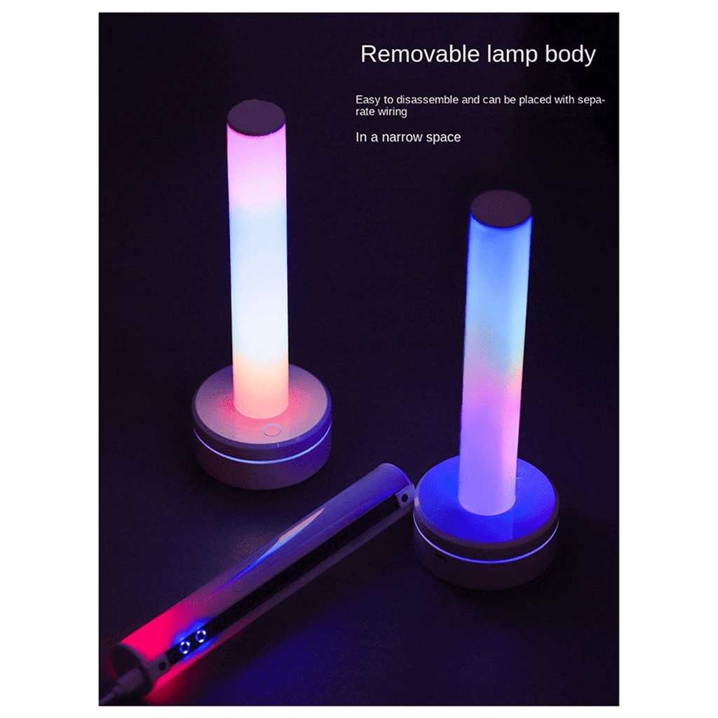 RGB Light Bar Music Synced RGB LED Light Bar Voice Controlled USB Night Light Voice Controlled Atmosphere Light