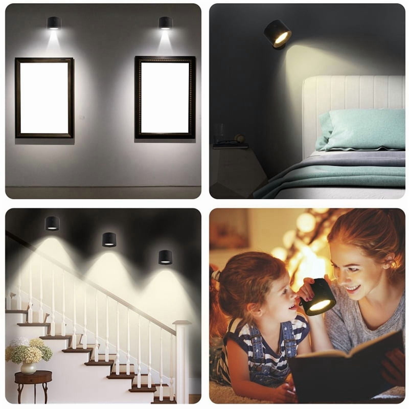 Glow Right Smart Lux,Glow Everywhere Light,Glow Lights,USB Rechargeable Lights White