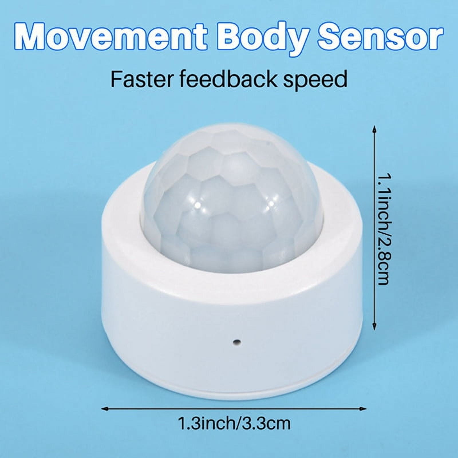 6X Tuya Zigbee PIR Motion Sensor Human Body Motion Sensor Smart Life Control Works with   Home