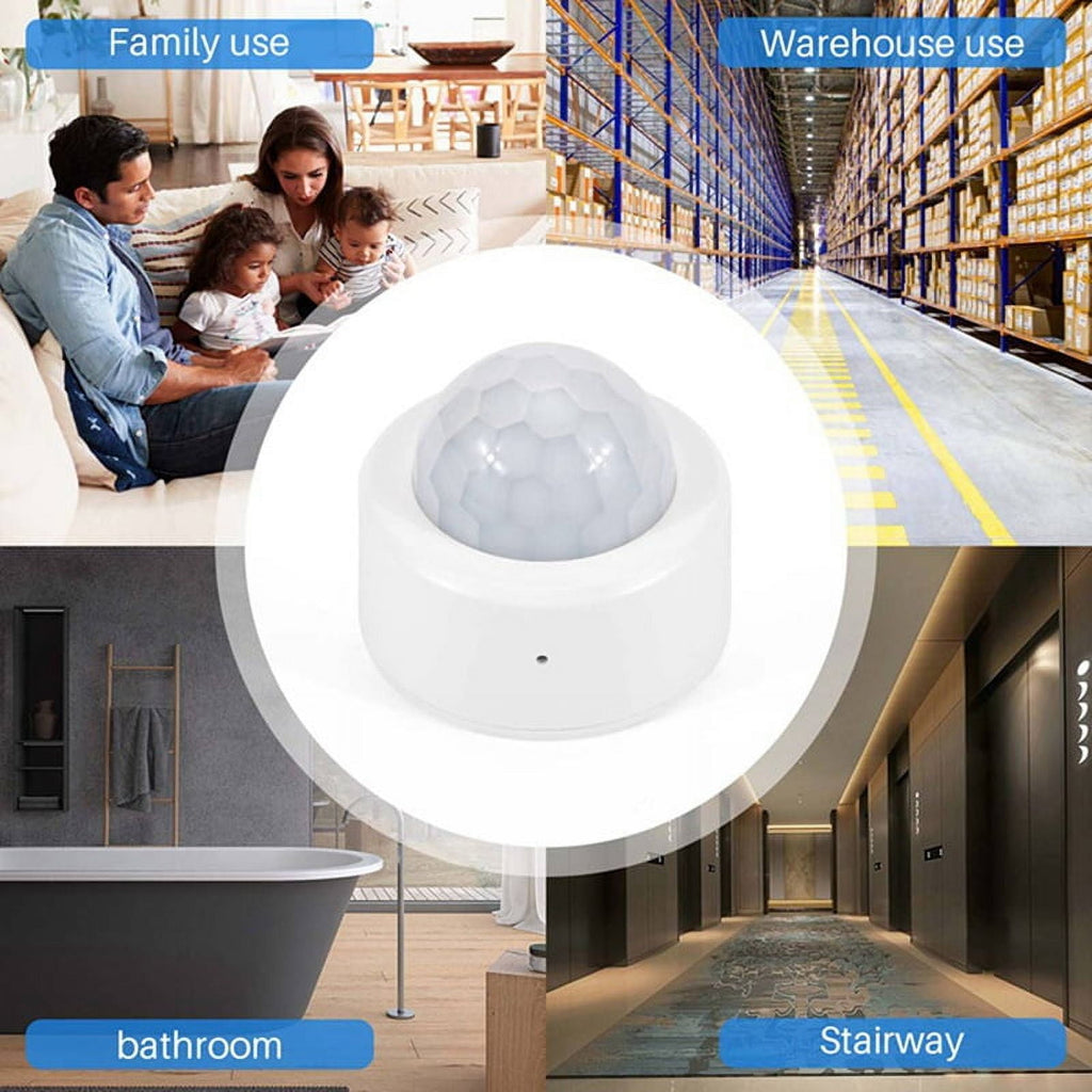 6X Tuya Zigbee PIR Motion Sensor Human Body Motion Sensor Smart Life Control Works with   Home
