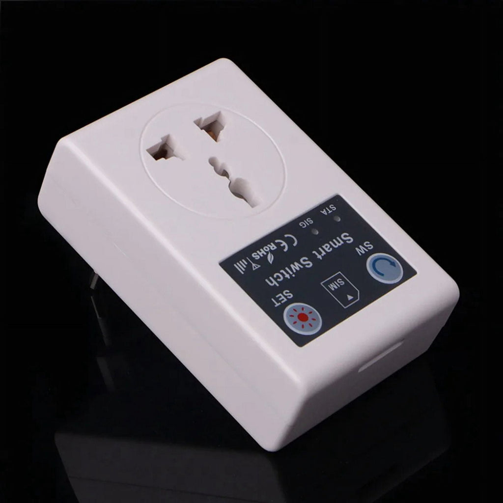 EU Phone RC Remote Wireless Control Smart Switch GSM Socket Power Plug Remote Socket