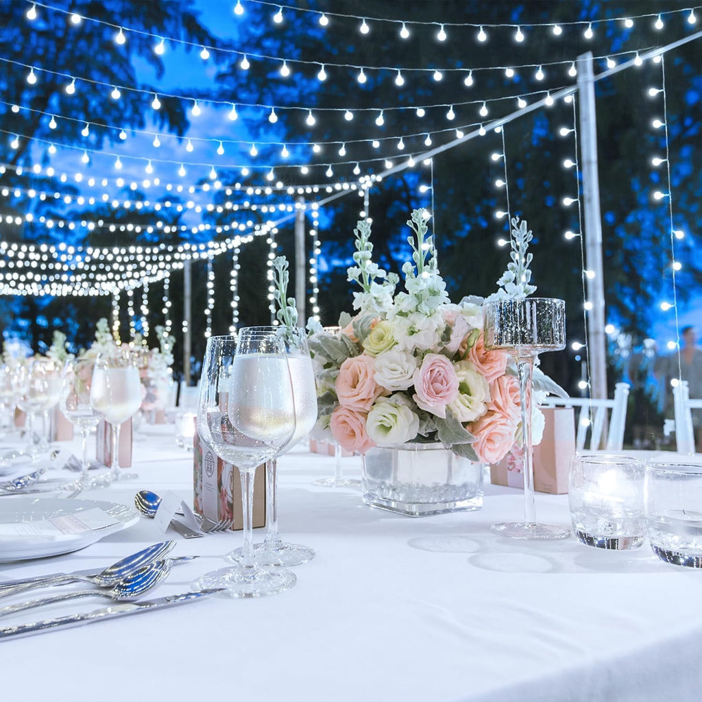 SUMMIT  100 LED Connectable Globe String Lights Indoor, 33ft Multicolor Fairy Lights Plug in with Remote, 8 Modes Pastel Lights for Easter Bedroom Tree Room Party Decoration