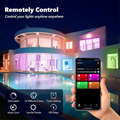 Smart Wireless Dimming and Color 3600mA Battery Charging Touch Music Atmosphere Bedside Mother and Baby Night Light