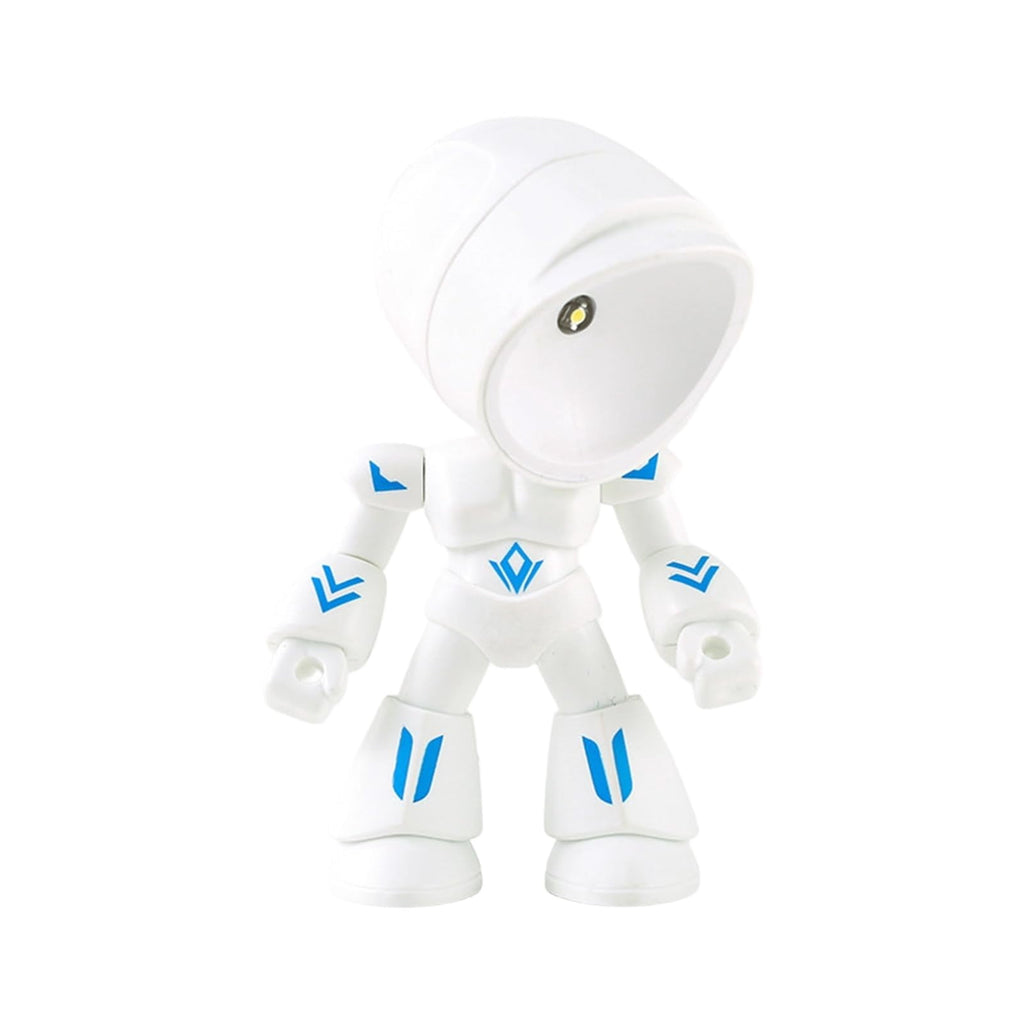 Lonely Robot LED Mini Night Light, Cartoon Cute Companion Desk Lamp with Magnetic Base, Gift for Thanksgiving Christmas Halloween Birthday, Room Decor