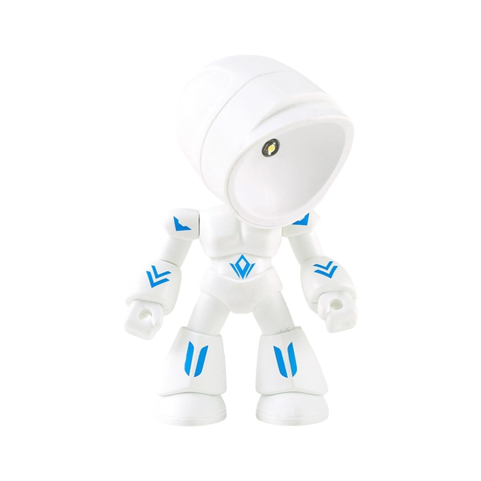Lonely Robot LED Mini Night Light, Cartoon Cute Companion Desk Lamp with Magnetic Base, Gift for Thanksgiving Christmas Halloween Birthday, Room Decor