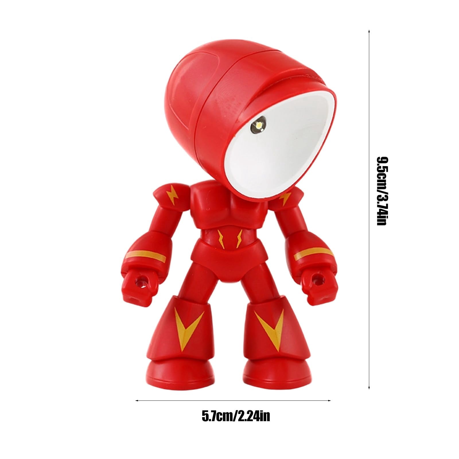 Lonely Robot LED Mini Night Light, Cartoon Cute Companion Desk Lamp with Magnetic Base, Gift for Thanksgiving Christmas Halloween Birthday, Room Decor