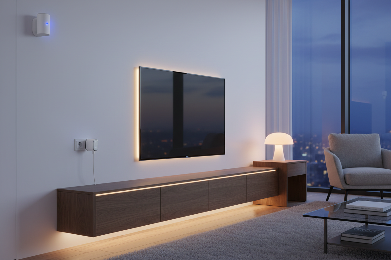 Premium Smart Home Living Room Banner